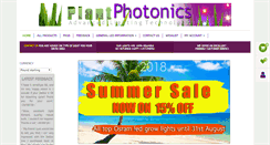Desktop Screenshot of plantphotonics.com